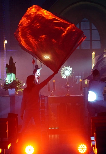 Uwielbienie Wielkanocne w kościele pw. NMP na Piasku we Wrocławiu 