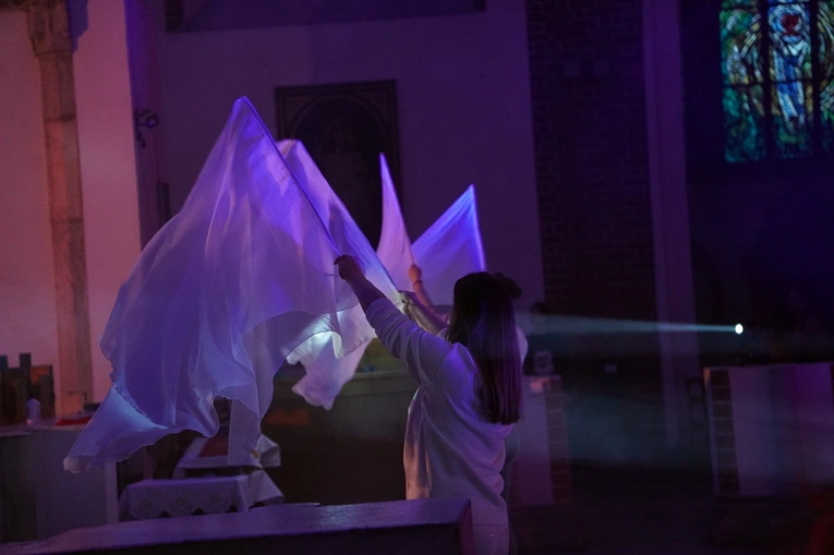 Uwielbienie Wielkanocne w kościele pw. NMP na Piasku we Wrocławiu 