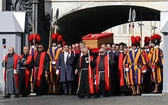 Ceremonia przeniesienie ciała Papieża Franciszka do Bazyliki Watykańskiej