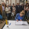 Warszawiacy modlili się za Franciszka