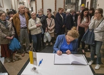 Warszawiacy modlili się za Franciszka