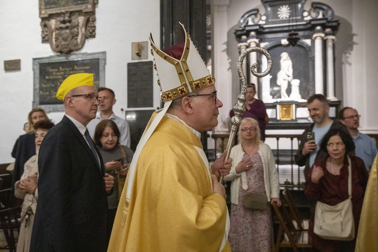 Warszawiacy modlili się za Franciszka