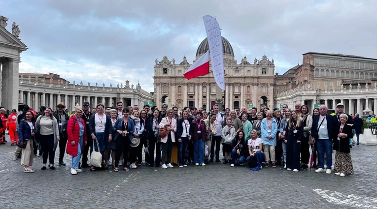 Nieplanowane pożegnanie - pielgrzymka KUL w cieniu śmierci papieża Franciszka 