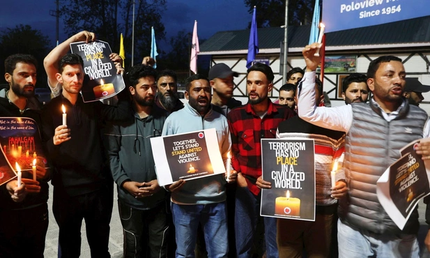 Protest po zamachu