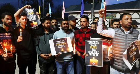 Protest po zamachu