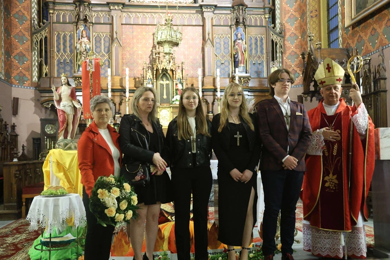 Bierzmowanie w Szczurowej