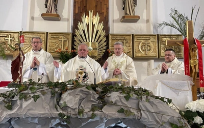 Mszy św. przewodniczył ks. Kazimierz Granowicz.