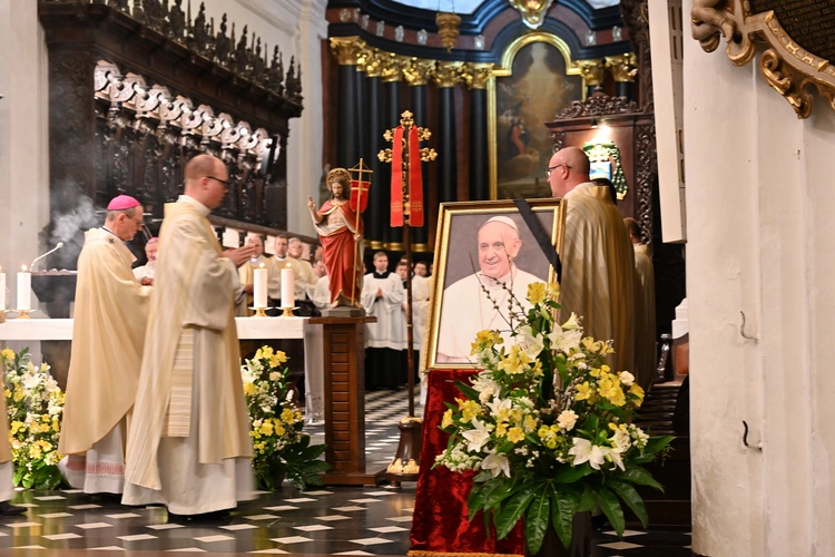 Msza św. za papieża Franciszka