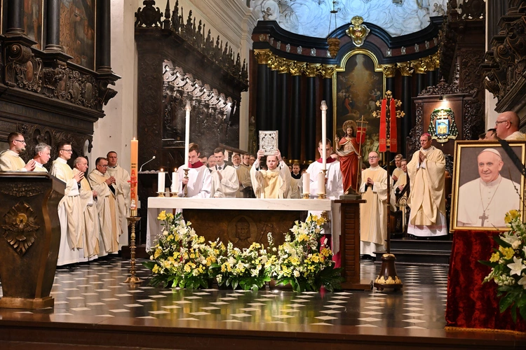 Msza św. za papieża Franciszka
