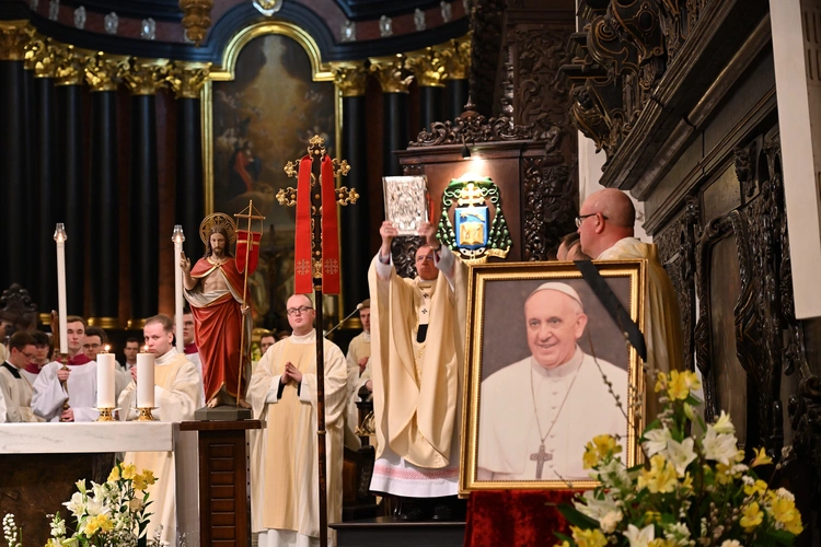 Msza św. za papieża Franciszka