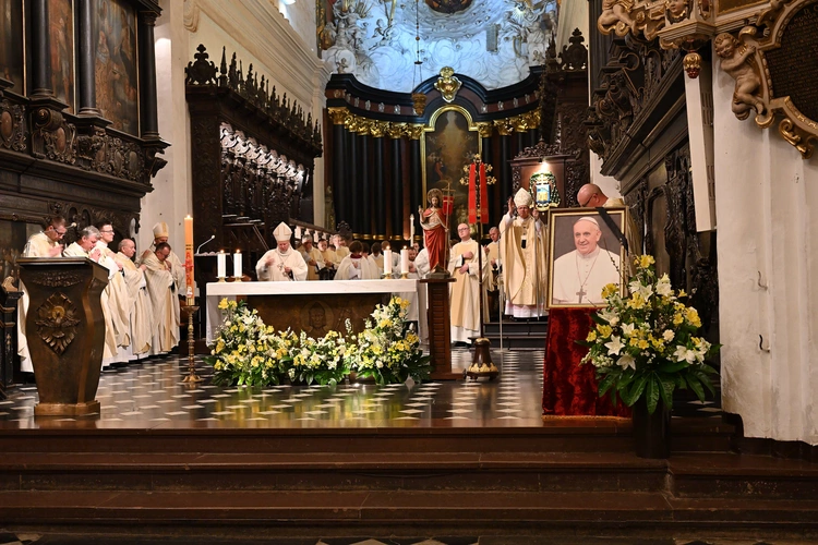 Msza św. za papieża Franciszka