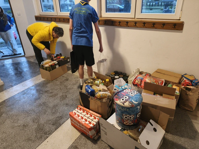 Zakończenie akcji "Kosz dobroci"