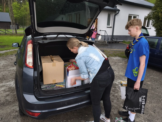 Zakończenie akcji "Kosz dobroci"