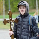 Pielgrzymka ósmoklasistów do Gietrzwałdu