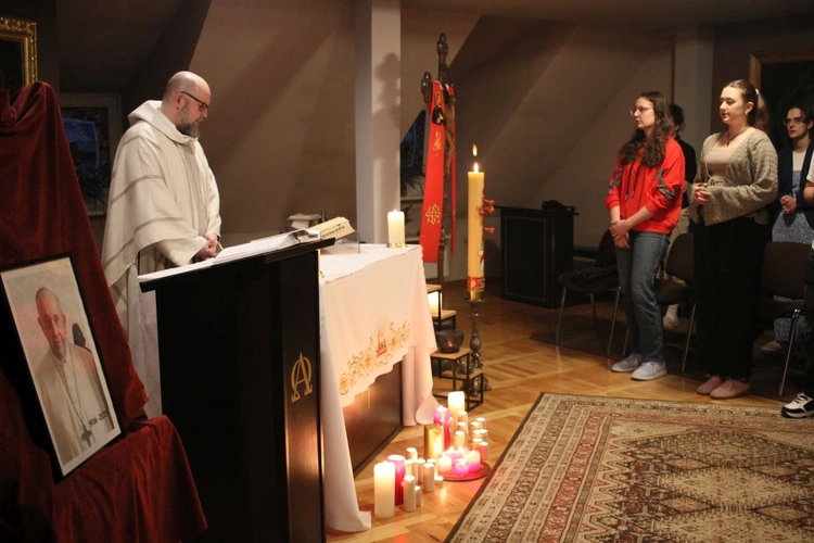 Msza za papieża Franciszka w DA "Xaver"