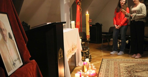 Msza za papieża Franciszka w DA "Xaver"