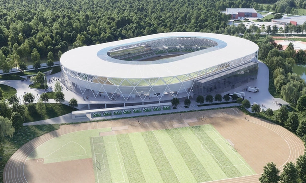 Rybnik. Wybrano zwycięską koncepcje na przebudowę i rozbudowę Stadionu Miejskiego