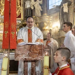 Święta Wiktoria w parafii ojców bernardynów w Łęczycy