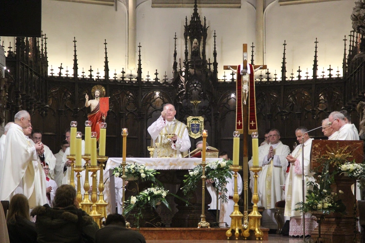 Tarnow. Modlitwa za śp. Franciszka w katedrze