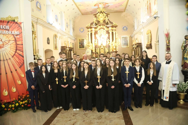 Bierzmowanie w Oleśnie