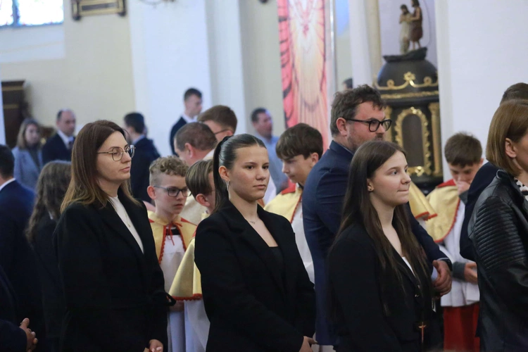 Bierzmowanie w Oleśnie