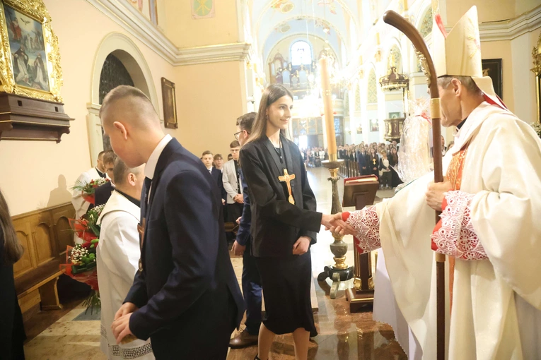 Bierzmowanie w Oleśnie