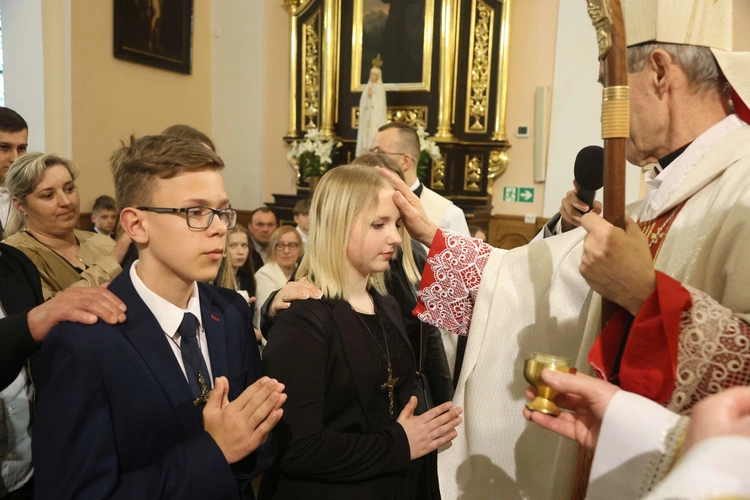 Bierzmowanie w Oleśnie