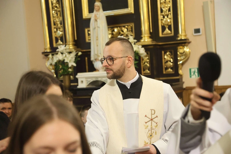 Bierzmowanie w Oleśnie