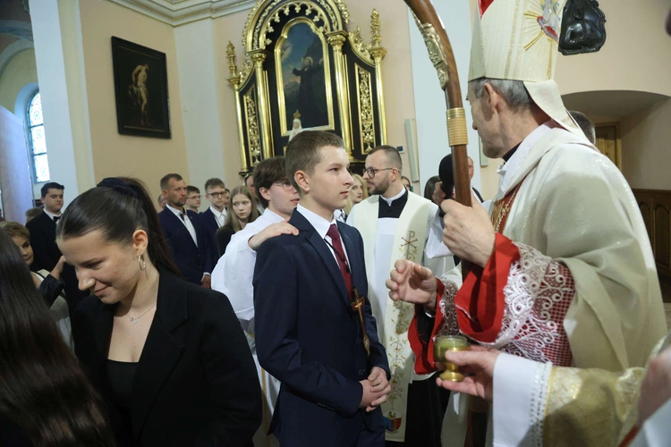 Bierzmowanie w Oleśnie