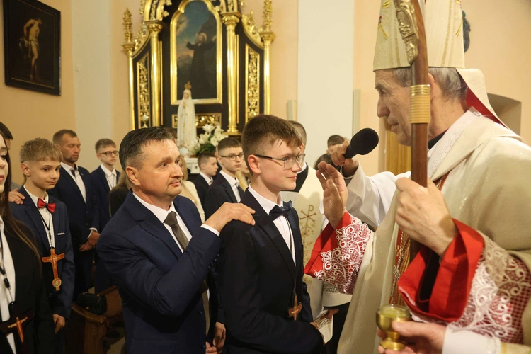 Bierzmowanie w Oleśnie