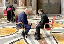 Włoska prasa: cud papieża Franciszka w bazylice Świętego Piotra