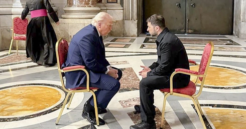Włoska prasa: cud papieża Franciszka w bazylice Świętego Piotra