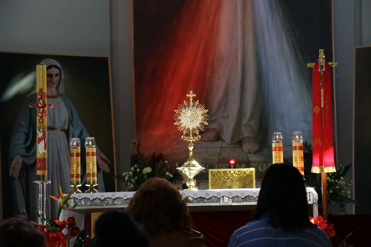 Godzina Miłosierdzia w Sanktuarium Bożego Miłosierdzia w Płocku
