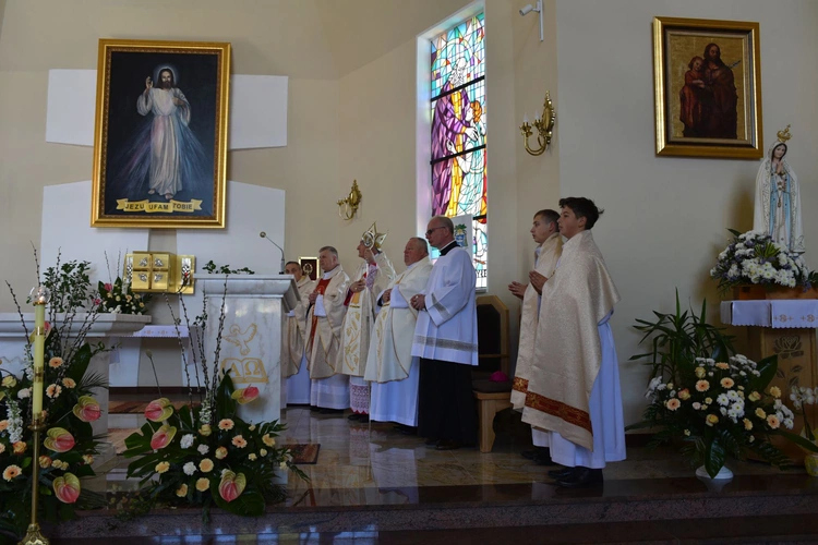 Dedykacja w Grudnej Górnej