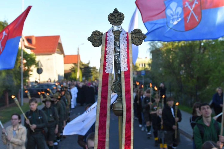 Droga Światła na ulicach Zielonej Góry