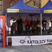 III Koncert Ewangelizacyjny "Ogień Miłosierdzia" na wrocławskim rynku