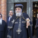 Tawadros II modlił się w archikatedrze warszawskiej o pokój 