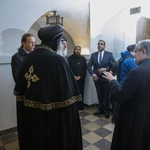 Patriarcha Koptyjskiego Kościoła Ortodoksyjnego zwiedził podziemia archikatedry św. Jana
