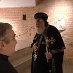 Patriarcha Koptyjskiego Kościoła Ortodoksyjnego zwiedził podziemia archikatedry św. Jana