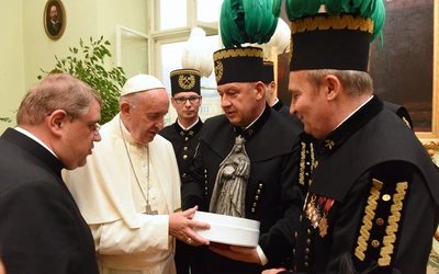Wieliccy górnicy dzielą się swoim wspomnieniem o papieżu Franciszku