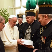 Wieliccy górnicy dzielą się swoim wspomnieniem o papieżu Franciszku