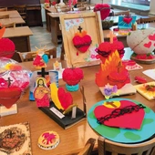 Jury podczas wyboru najpiękniejszych dzieł.