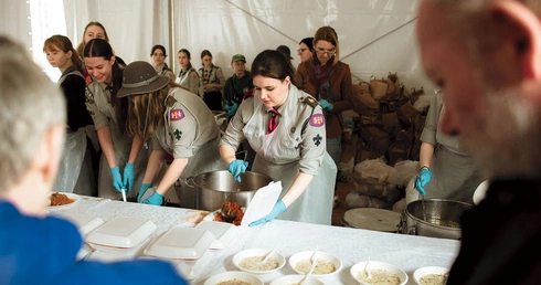 Wydarzenie wsparli harcerze ze Szczepu „Bór” Hufca ZHP Gdańsk-Śródmieście.