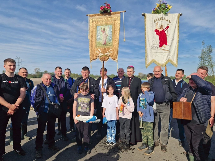 W tym roku z mężczyznami spotkał się bp Wojciech Osial.