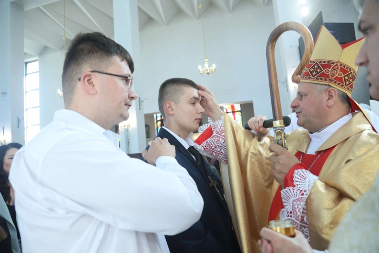 Bierzmowanie w Gromniku
