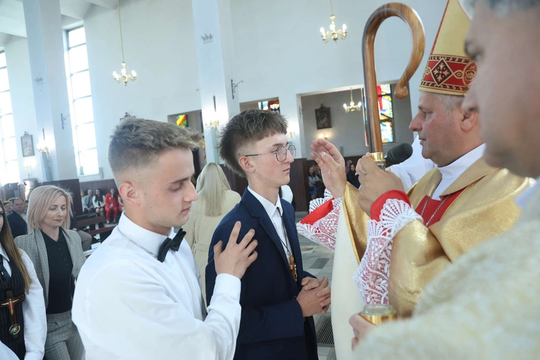 Bierzmowanie w Gromniku