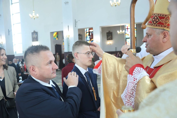 Bierzmowanie w Gromniku