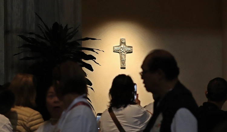 Bazylika Santa Maria Maggiore po pogrzebie papieża