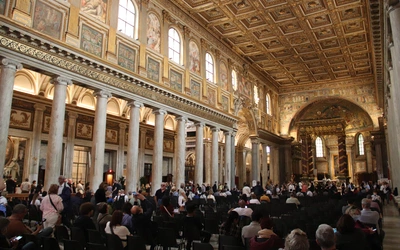 Bazylika Santa Maria Maggiore po pogrzebie papieża