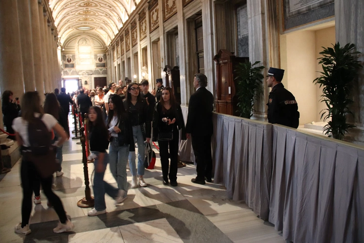 Bazylika Santa Maria Maggiore po pogrzebie papieża